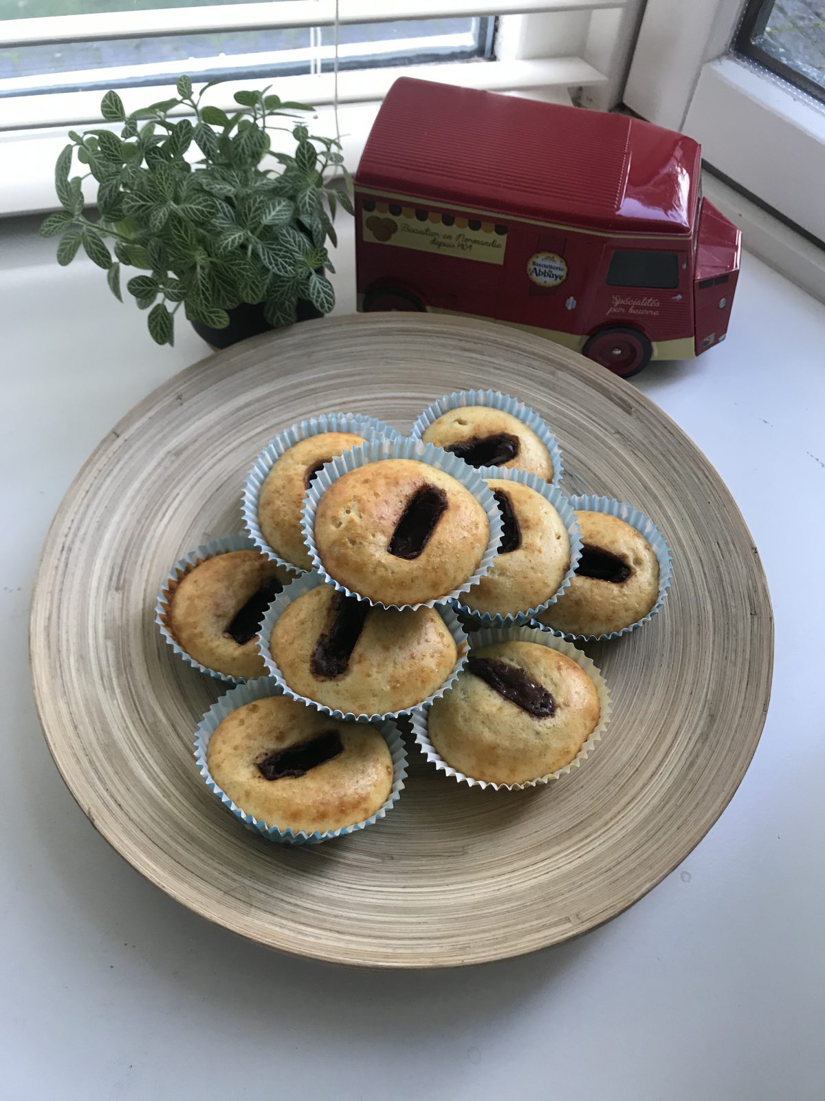 eiwitrijke cupcakejes