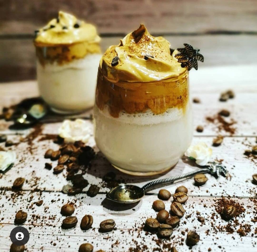 Dalgona koffie
